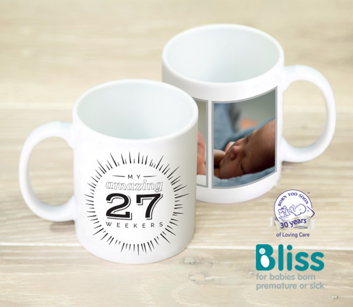 Picture of Amazing premature twins personalised mug