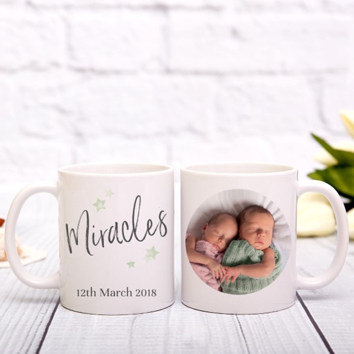 Picture of Miracles Script personalised mug