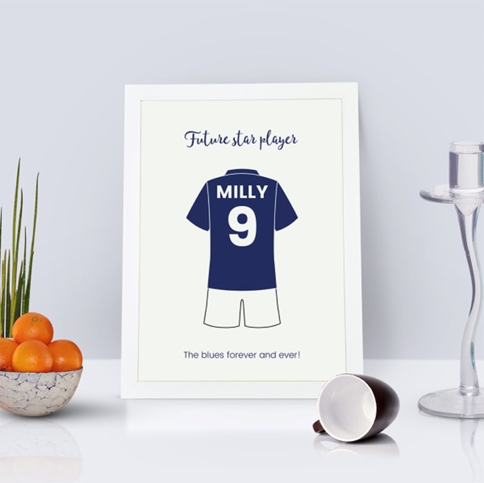 Picture of A4 Sports Kit personalised poster