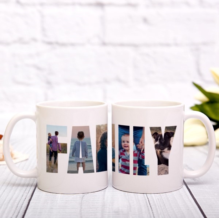 Picture of Family Photos Personalised Mug
