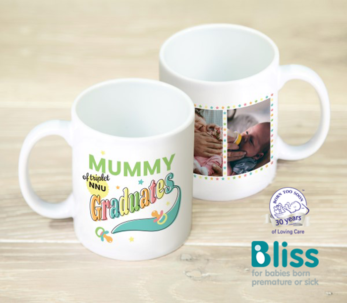 Picture of NNU Graduate triplets personalised mug 