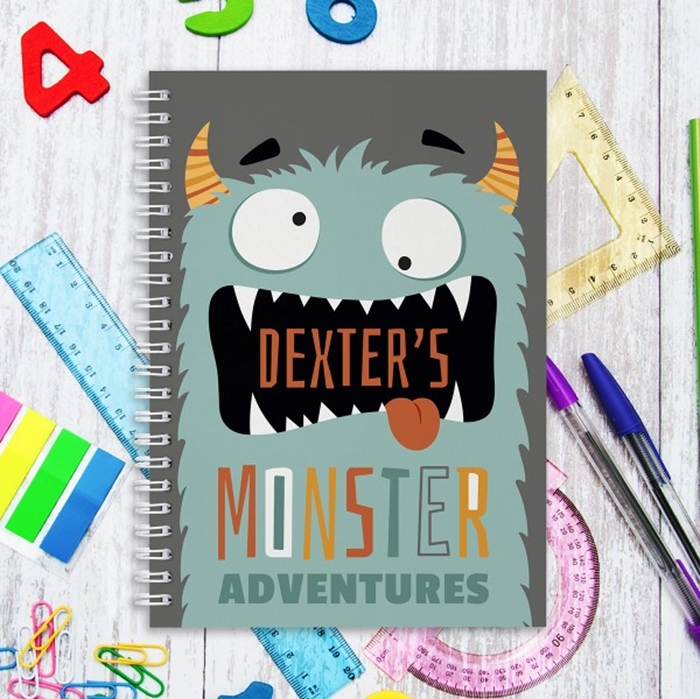Picture of A5 Monster hardcover spiral notebook
