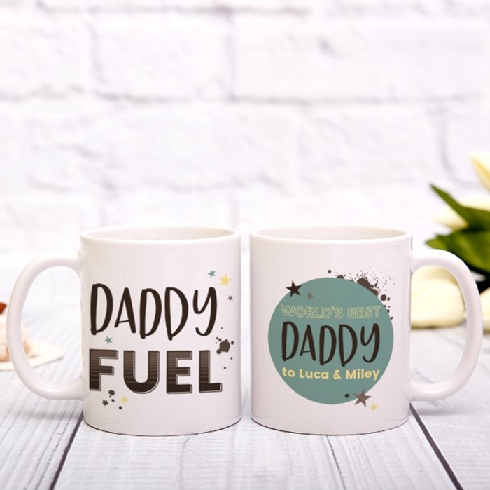 Picture of Any name fuel blue personalised mug