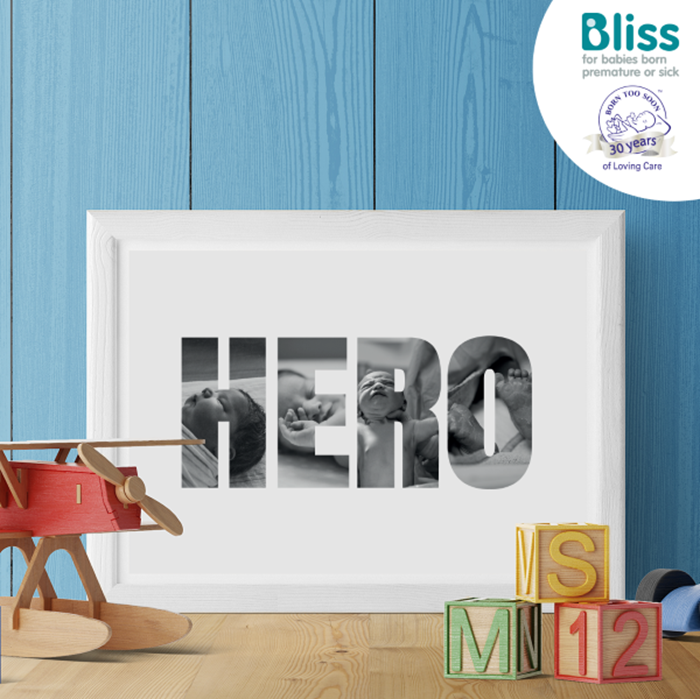 Picture of Hero Photo personalised poster