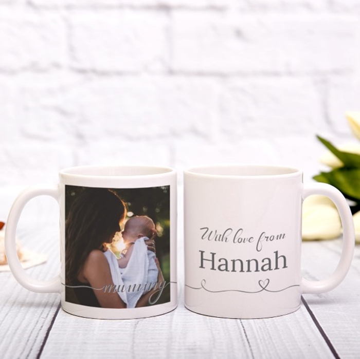 Picture of Mummy Script personalised mug