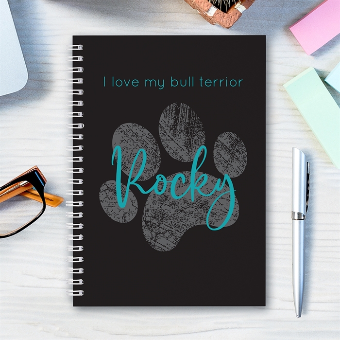 Picture of A5 Paw hardcover spiral notebook