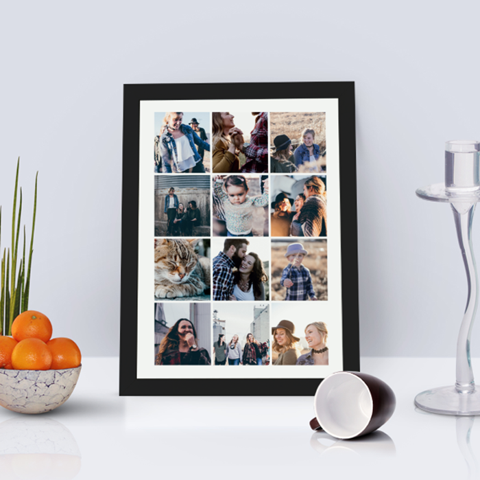Show details for A4 Instagram-style photo personalised poster