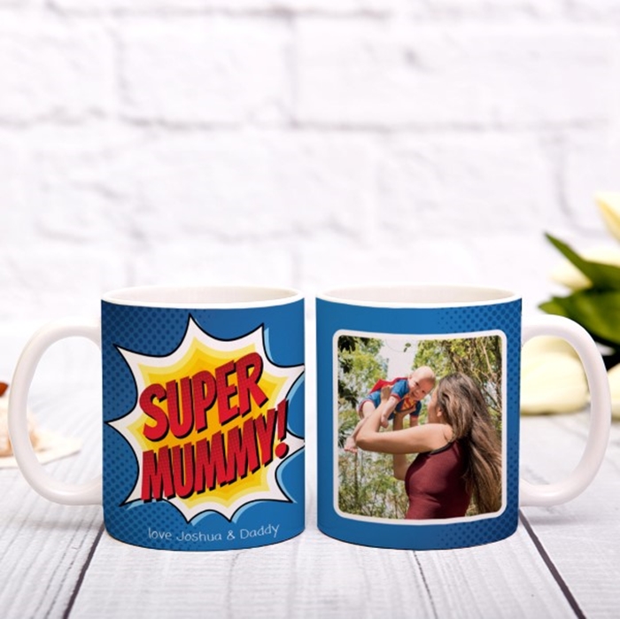 Picture of Super Mummy personalised mug