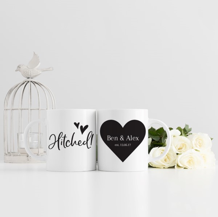 Picture of Hitched personalised mug