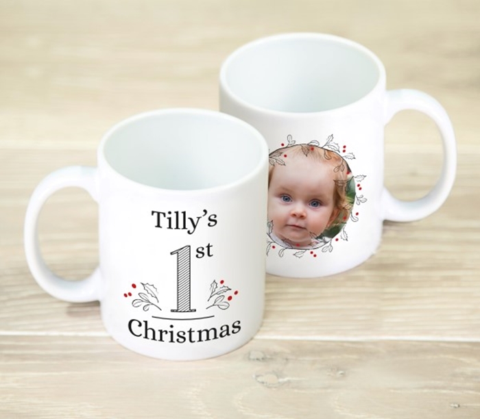 Picture of 1st Christmas personalised mug