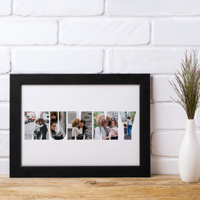 Picture of Mama photo personalised poster