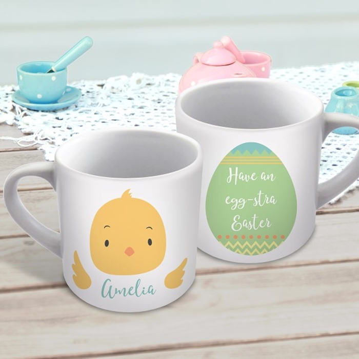 Picture of Easter Chick child's personalised mug