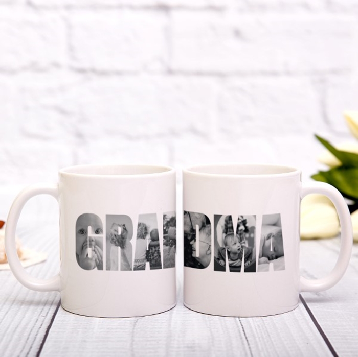 Picture of Grandma Photo Personalised Mug