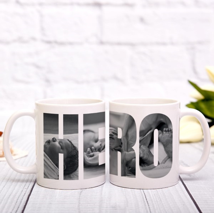 Picture of Hero Photo Personalised Mug