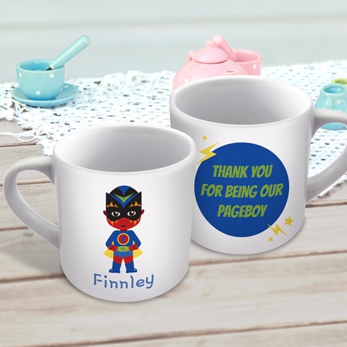 Picture of Superhero Boy child's personalised mug