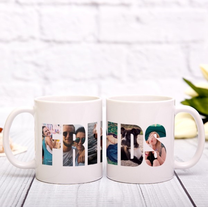 Picture of Friends Photo Personalised Mug