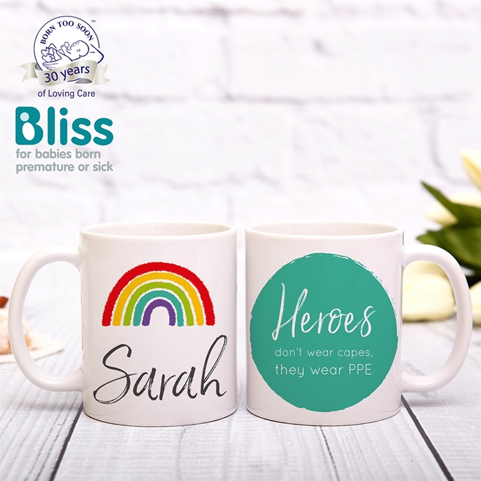 Picture of Rainbow personalised mug