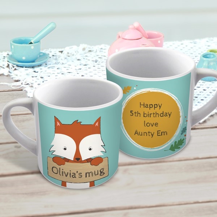 Picture of Cute fox personalised mug