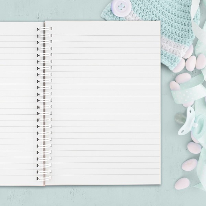 Show details for A5 NNU thoughts hardcover spiral notebook