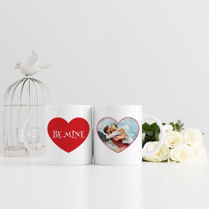 Picture of Be Mine romantic Personalised Mug