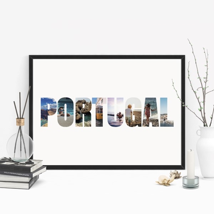 Show details for Portugal Photo personalised poster