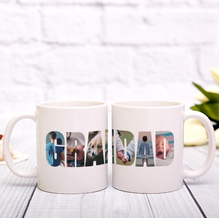 Picture of Grandad Photo Personalised Mug