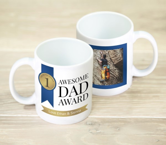 Picture of Awesome Dad personalised mug